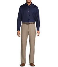 Roundtree & Yorke Classic Fit Solid Performance Dress Pants