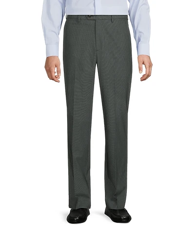 Roundtree & Yorke Classic Fit Solid Performance Dress Pants