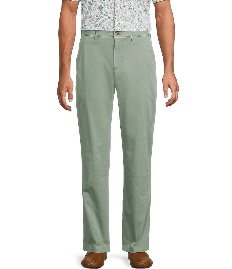 Roundtree & Yorke Classic Fit Solid Textured Chino Pants