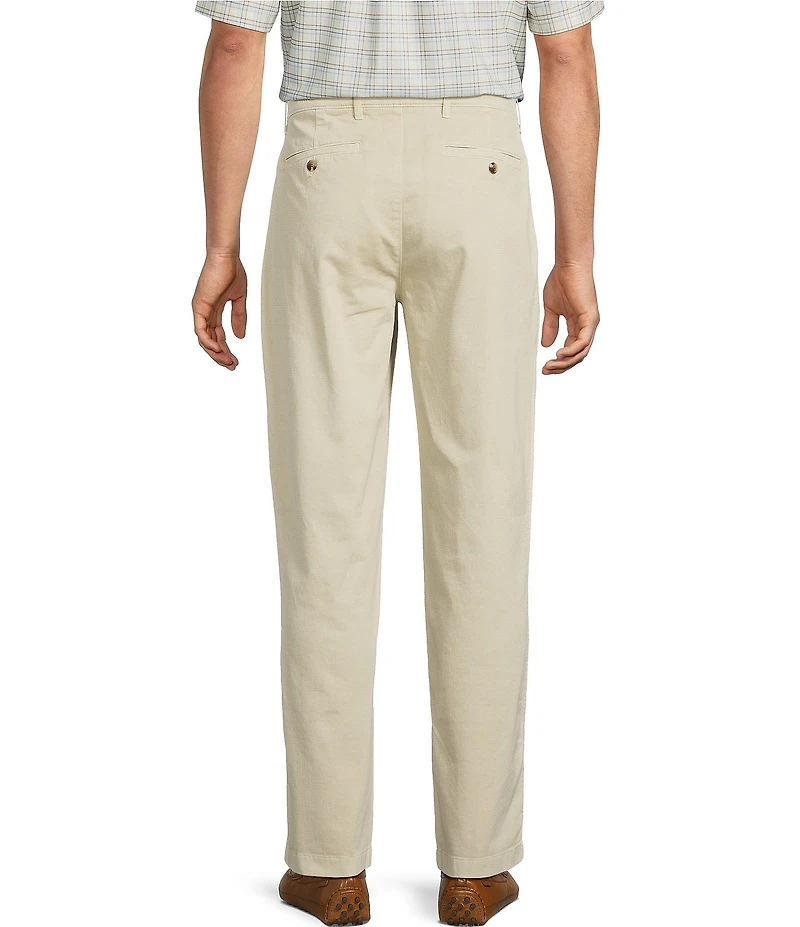 Roundtree & Yorke Classic Fit Solid Textured Chino Pants