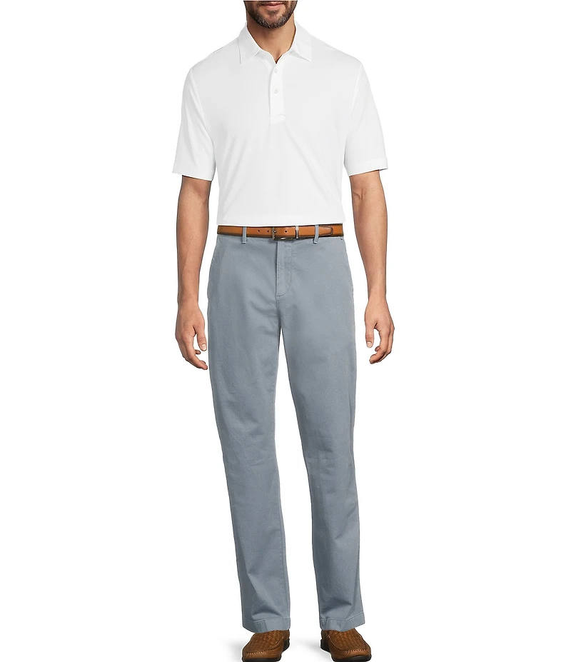 Roundtree & Yorke Classic Fit Solid Textured Chino Pants