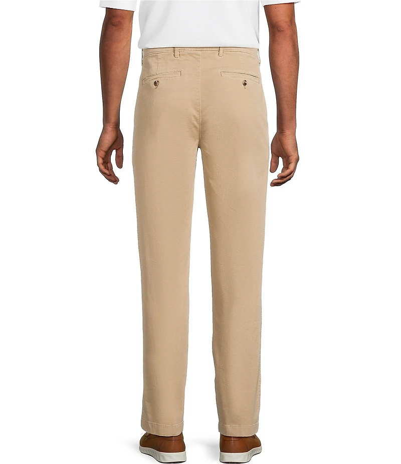 Roundtree & Yorke Classic Fit Solid Textured Chino Pants