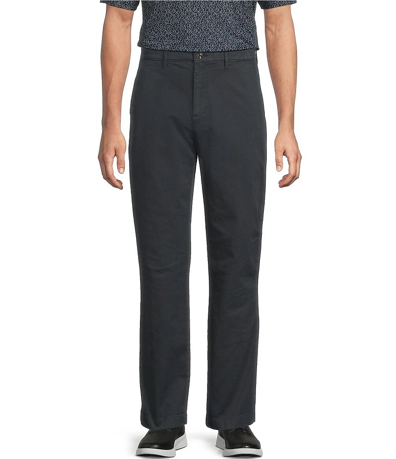 Roundtree & Yorke Classic Fit Solid Textured Chino Pants