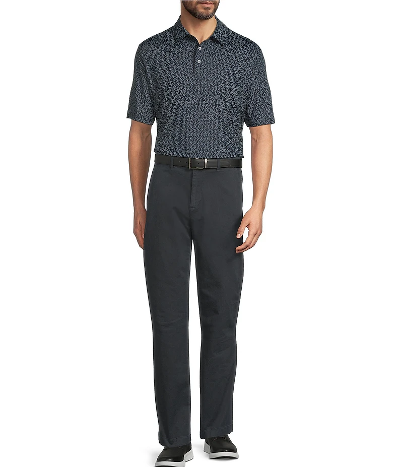 Roundtree & Yorke Classic Fit Solid Textured Chino Pants