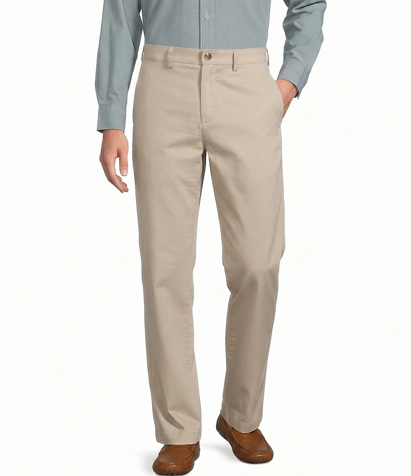 Roundtree & Yorke Classic Fit Solid Washed Chino Pants