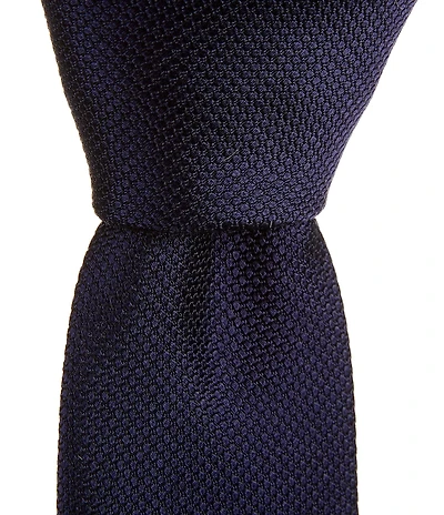 Roundtree & Yorke Duke Textured Traditional 3 1/8#double; Silk Tie