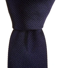 Roundtree & Yorke Duke Textured Traditional 3 1/8#double; Silk Tie