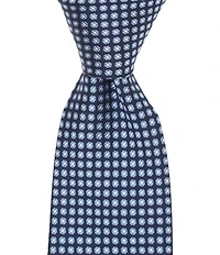 Roundtree & Yorke Emanuel Neat Traditional Silk Blend Tie
