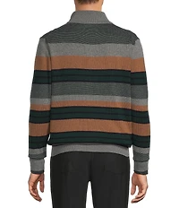 Roundtree & Yorke Fashion Quarter-Zip Sweater