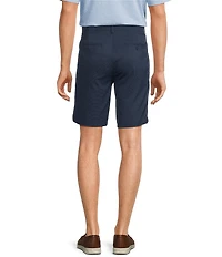 Roundtree & Yorke Flat Front 9#double; Performance Dobby Shorts