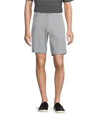 Roundtree & Yorke Flat Front 9#double; Performance Dobby Shorts