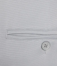 Roundtree & Yorke Flat Front 9#double; Performance Dobby Shorts