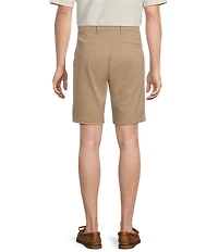 Roundtree & Yorke Flat Front 9#double; Performance Herringbone Shorts