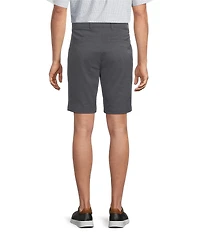Roundtree & Yorke Flat Front 9#double; Performance Herringbone Shorts