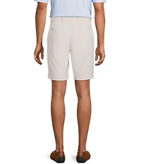 Roundtree & Yorke Flat Front 9#double; Performance Herringbone Shorts
