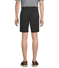 Roundtree & Yorke Flat Front 9#double; Performance Herringbone Shorts