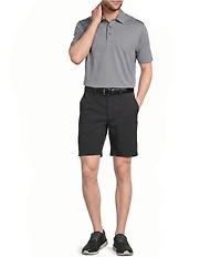 Roundtree & Yorke Flat Front 9#double; Performance Herringbone Shorts