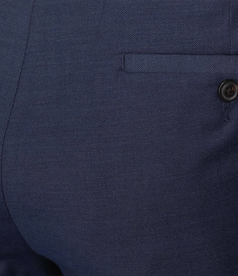 Roundtree & Yorke Flat Front Classic Fit Performance Textured Dress Pants