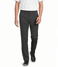 Roundtree & Yorke Flat Front Classic Fit Performance Textured Dress Pants