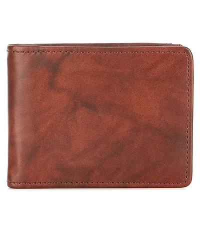 Roundtree & Yorke Front Pocket Flip Clip Leather Wallet