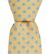 Roundtree & Yorke Griffin Medallion 3 1/8#double; Silk Blend Tie