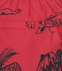 Roundtree & Yorke Island Scenic 9#double; Inseam Swim Trunks