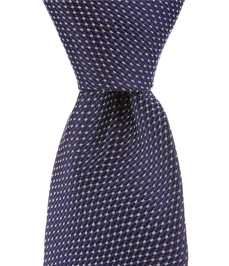Roundtree & Yorke Jethro Non-Solid 3.25#double; Silk Tie