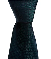 Roundtree & Yorke Kodi Faux Knit Solid Silk Blend 3 1/8#double; Width Tie