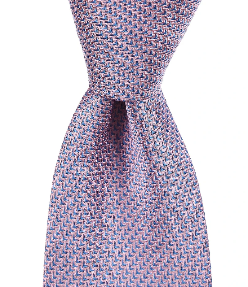 Roundtree & Yorke Lecture Solid/Non-Solid 3 3/8#double; Silk Tie