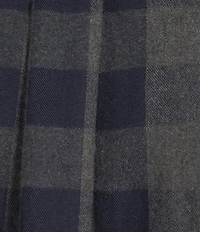 Roundtree & Yorke Long Sleeve Buffalo Check Portuguese Flannel Sport Shirt