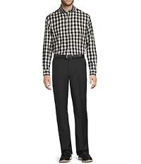 Roundtree & Yorke Buffalo Plaid Portuguese Flannel Sport Shirt