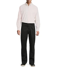 Roundtree & Yorke Long Sleeve Fashion Oxford Sport Shirt