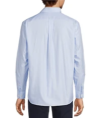 Roundtree & Yorke Geo Print Twill Sport Shirt