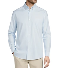 Roundtree & Yorke Geo Print Twill Sport Shirt