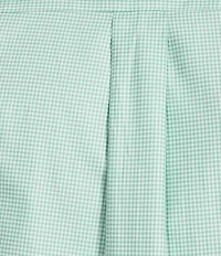 Roundtree & Yorke Gingham Pattern Twill Sport Shirt