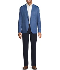 Roundtree & Yorke Long Sleeve Knit Blazer