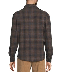 Roundtree & Yorke Long Sleeve Large Plaid Button Front Shirt