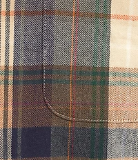 Roundtree & Yorke Long Sleeve Large Plaid Portuguese Flannel Sport Shirt