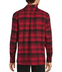 Roundtree & Yorke Plaid Portuguese Flannel Sport Shirt