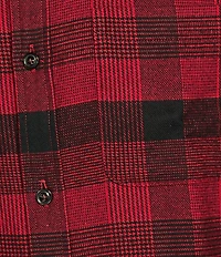 Roundtree & Yorke Plaid Portuguese Flannel Sport Shirt