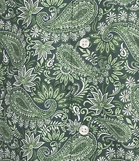 Roundtree & Yorke Long Sleeve Paisley Print Oxford Sport Shirt