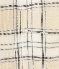 Roundtree & Yorke Long Sleeve Performance Plaid Flannel Sport Shirt