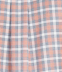 Roundtree & Yorke Long Sleeve Plaid Oxford Sport Shirt