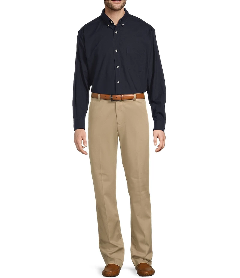 Roundtree & Yorke Long Sleeve Soft Touch Solid Sport Shirt