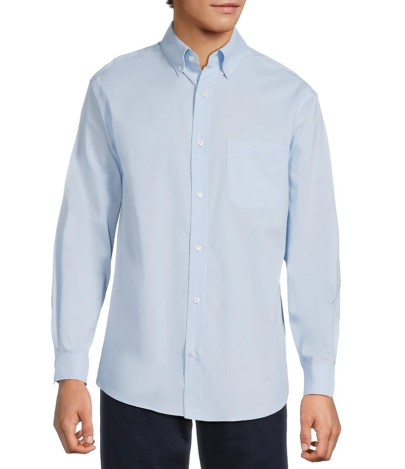 Roundtree & Yorke Long Sleeve Soft Touch Solid Sport Shirt