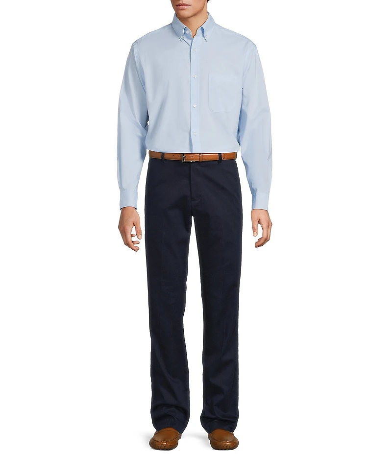 Roundtree & Yorke Long Sleeve Soft Touch Solid Sport Shirt