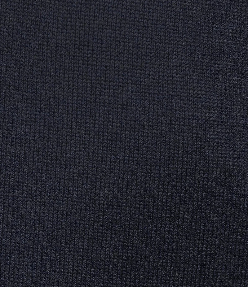 Roundtree & Yorke Long Sleeve Solid Button Mock Sweater