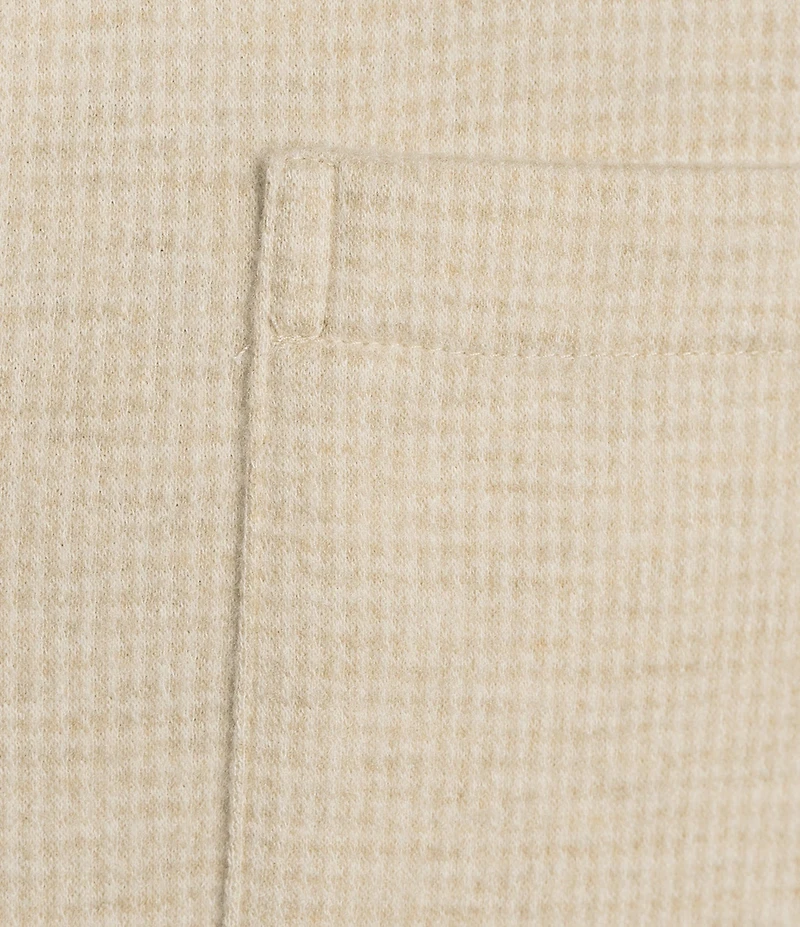 Roundtree & Yorke Long Sleeve Solid Button Front Shirt