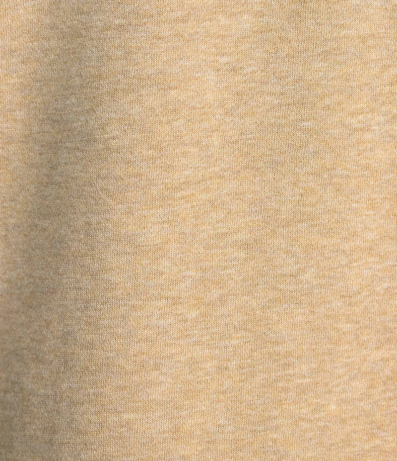 Roundtree & Yorke Long Sleeve Solid Fleece Terry Crew Neck Shirt