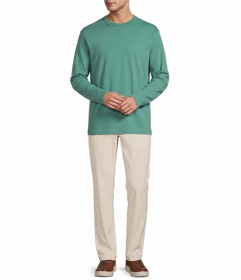 Roundtree & Yorke Long Sleeve Solid Heavyweight Tee